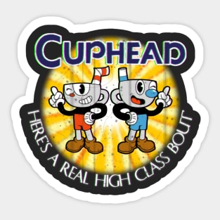 Cuphead and Mugman Sticker